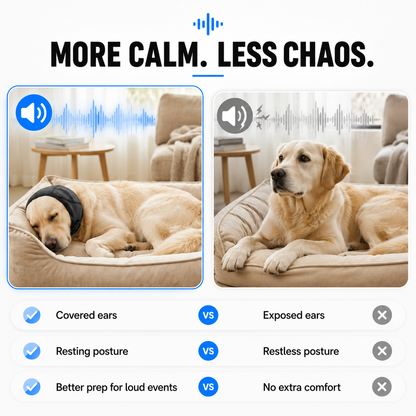 Dog Calming Ear Wrap