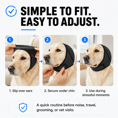 Dog Calming Ear Wrap