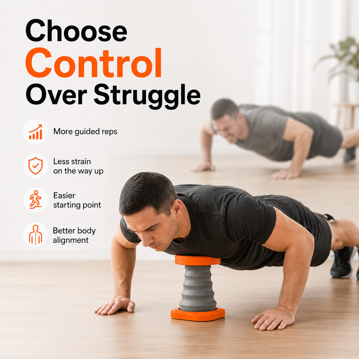 RepRise™ Assisted Push-Up Trainer